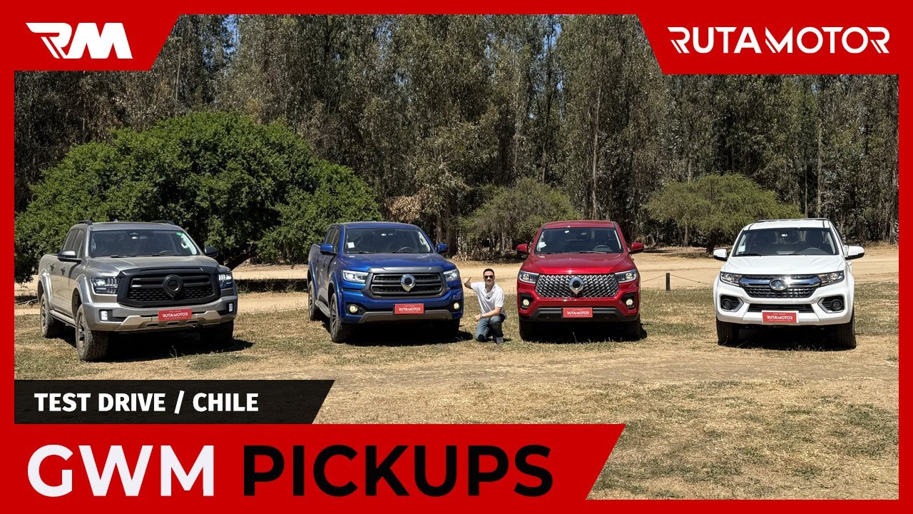 Conoce la gama completa de pickups de GWM - Desde la Wingle 7, pasando por Poer y cerrando en P500