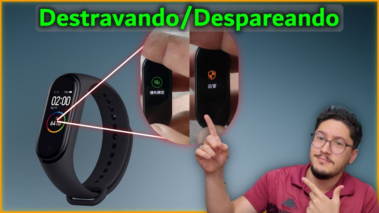 Mi band travada em conta sem acesso | SOLUÇÃO