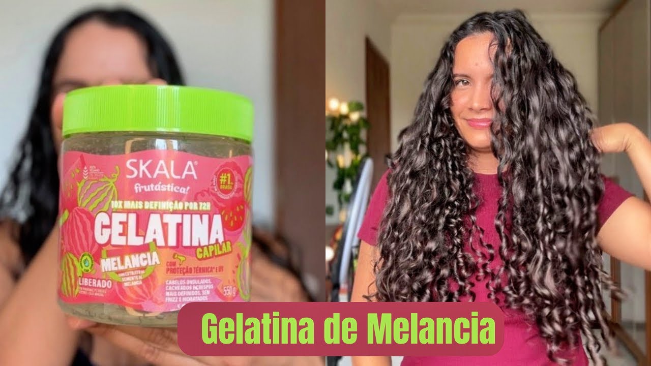 TESTEI A GELATINA DE MELANCIA 🍉 DA SKALA 
