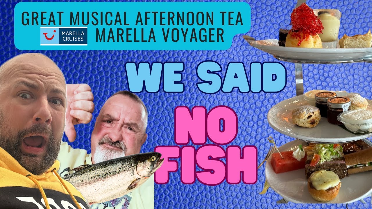 Great Musical Afternoon Tea on Marella Voyager.  #musical #afternoontea #marellavoyager