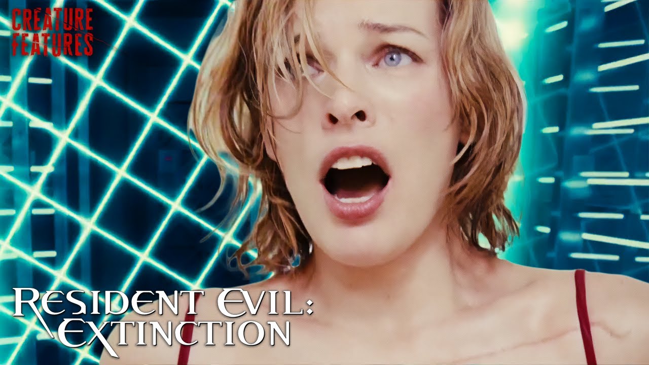 Umbrella Test The Alice Clones | Resident Evil: Extinction | Creature Features