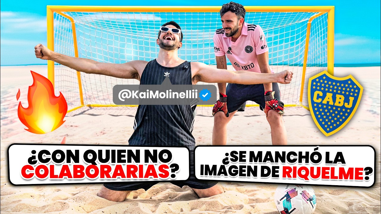 ¿QUÉ TAN BUENO ES KAI MOLINELLI EN FÚTBOL PLAYA? | PREGUNTAS PICANTES | #13