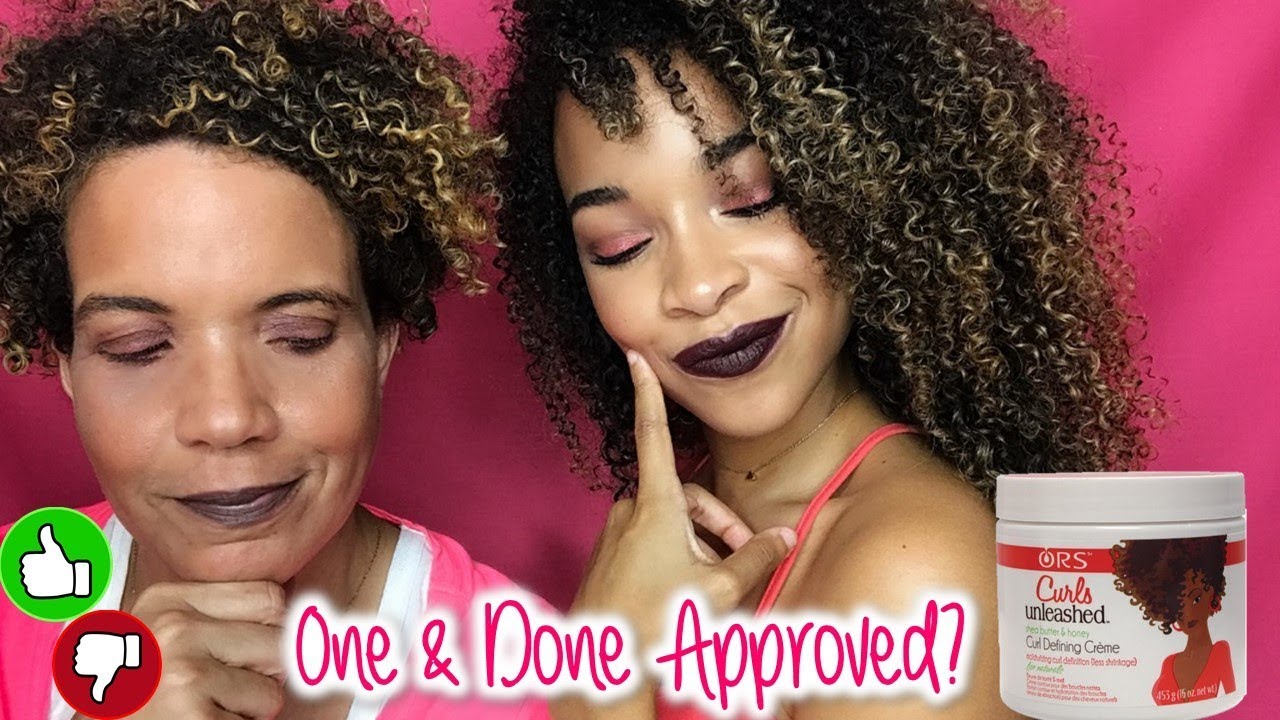 One & Done | ORS Curls Unleashed Curl Defining Creme