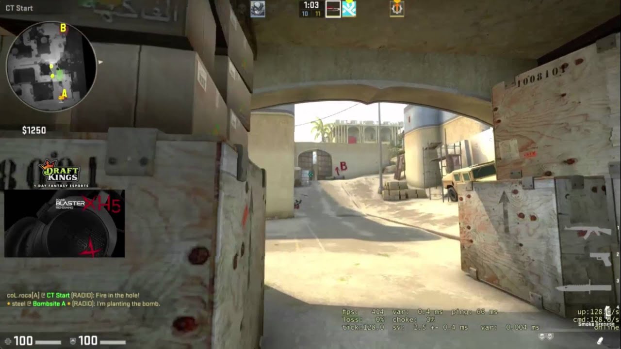 CS:GO - Roca Shows Off His Amazing Nade Skills