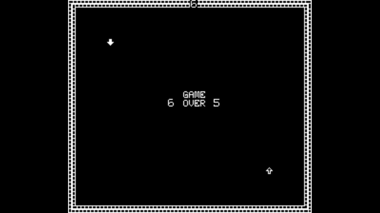 [Blockade(AC)(US)(Gremlin Industries,1976)]Using white overlay, 8:7