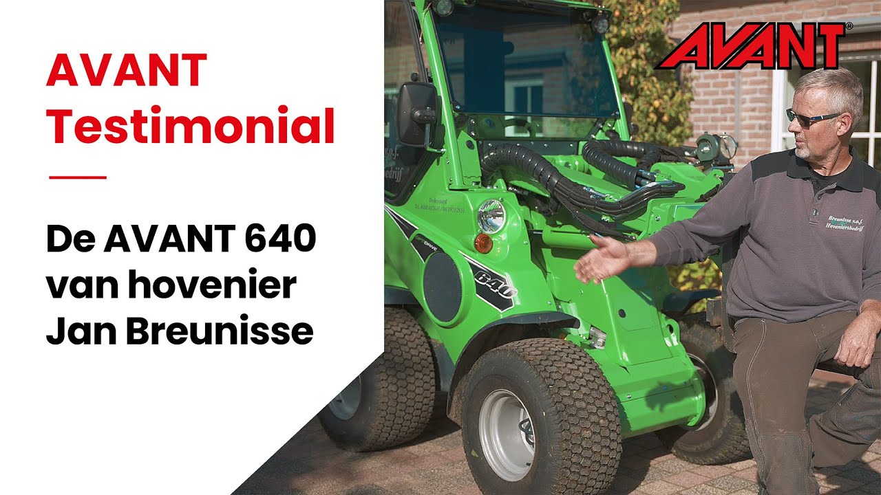AVANT 640 Testimonial - Hoveniersbedrijf Breunisse