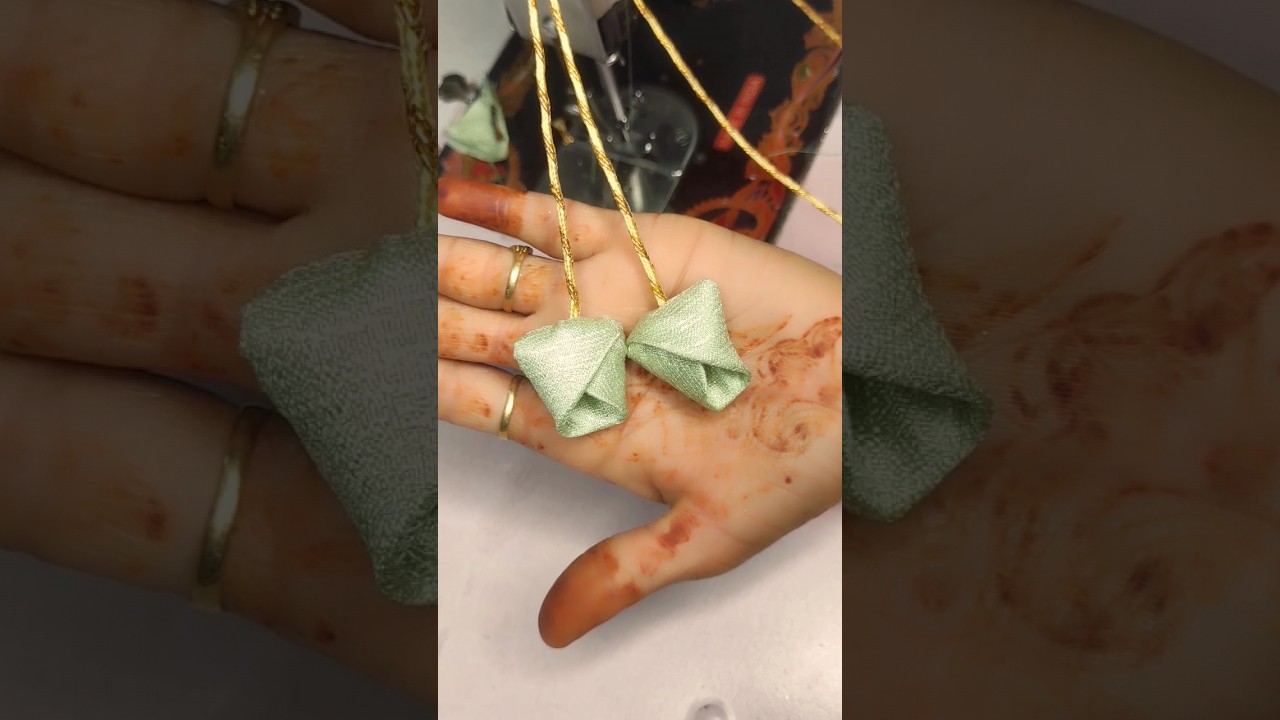 🥀Rose लटकन new design #latkan #blousedesign #suit #newfashion #diy #stitch #annututorials