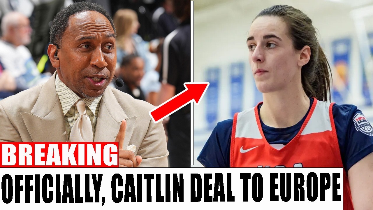 🚨 Stephen A. Smith CONFIRMS: Caitlin Clark WALKS AWAY from WNBA for $100M European Mega Deal! 🌍💰