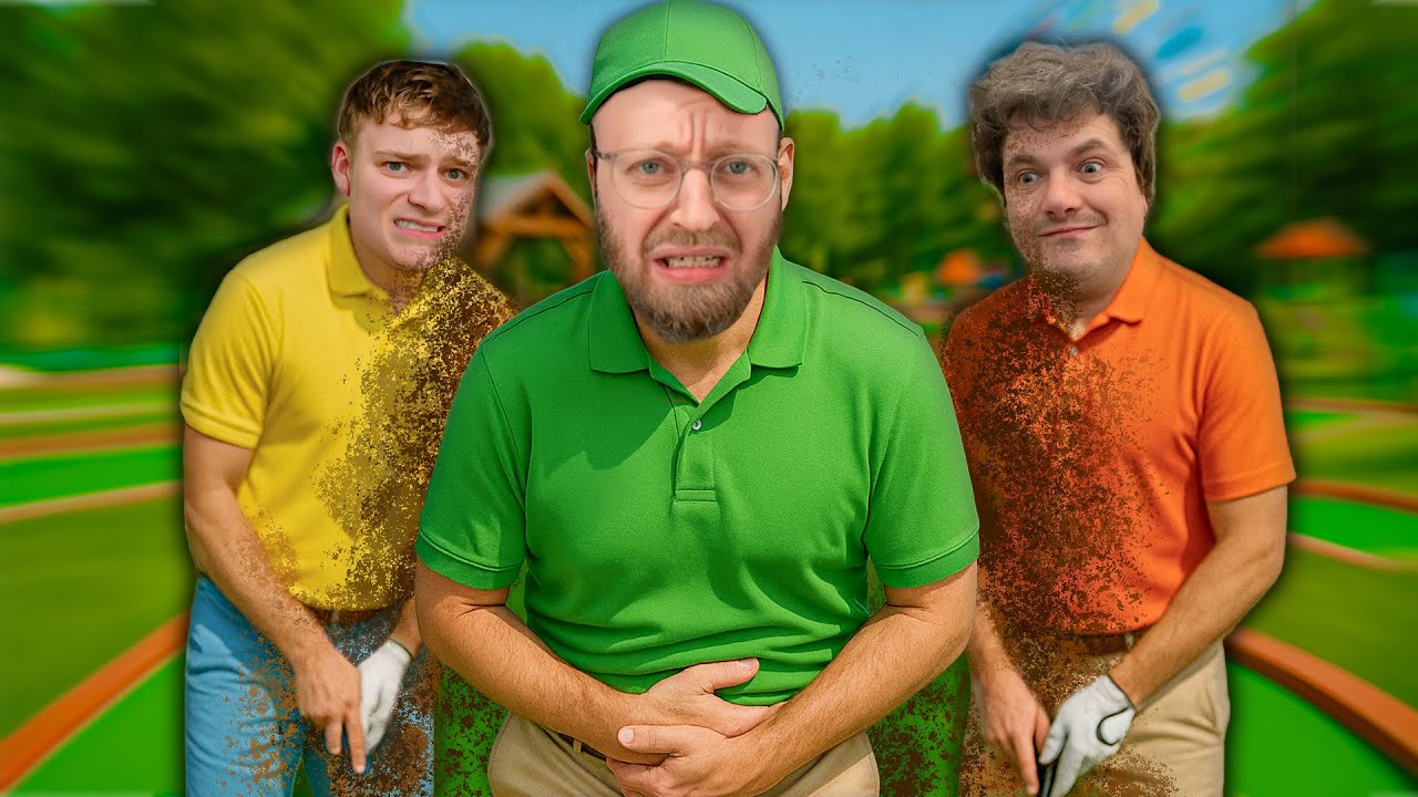 Mini Golf.. men Johnni sked i bukserne i raseri.