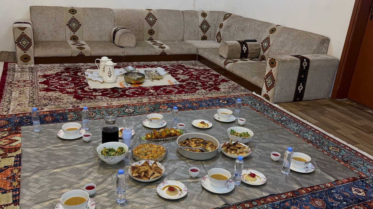 فطوري لأهل زوجي 🤍🌙سويت مقشر وماسك العيد 🤩