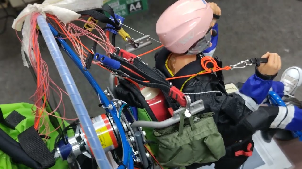 ラジコンパラモータートライクOPALE PARAMODEL MAIKE