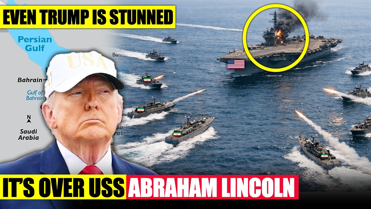 Iran's boat squad just damaged USS Abraham Lincoln aircraft carrier in Persian Gulf - OPTM