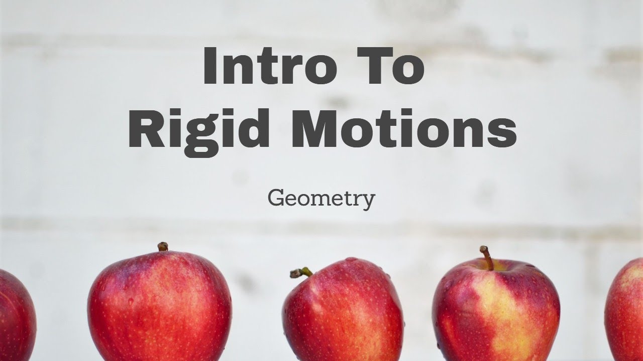 Intro to Rigid Motions