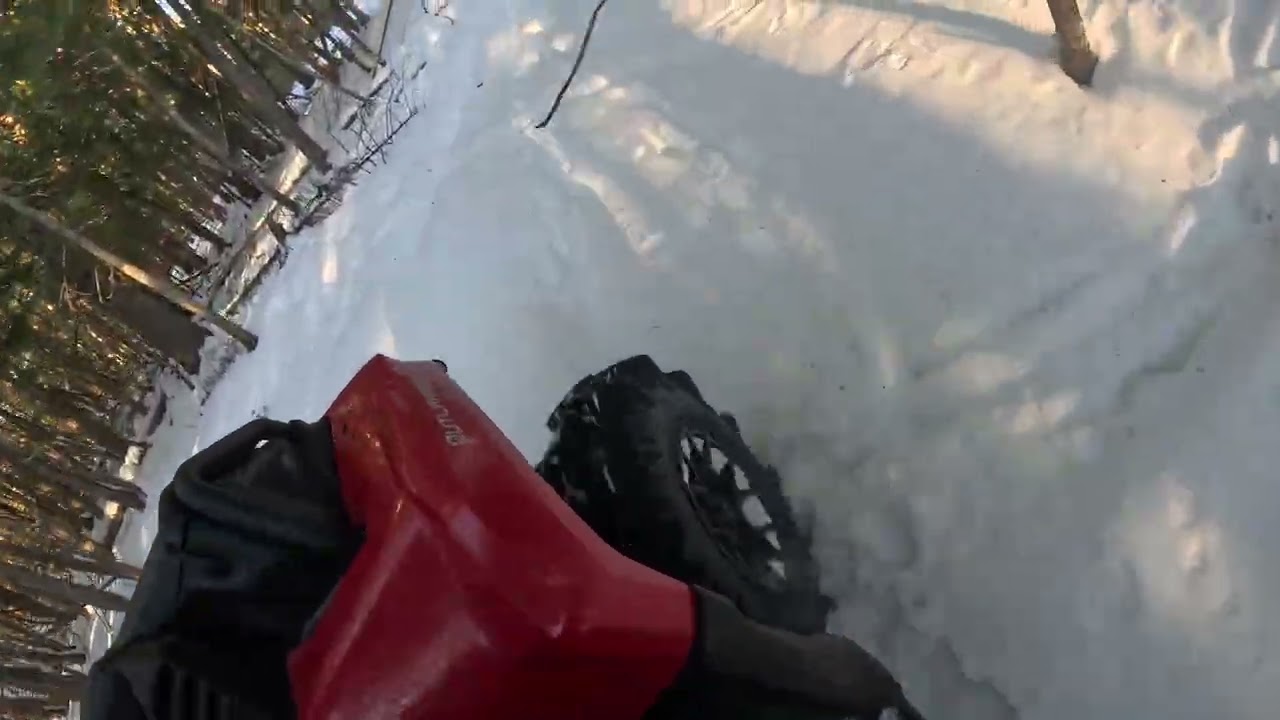 XMR 700 Deep Snow Riding