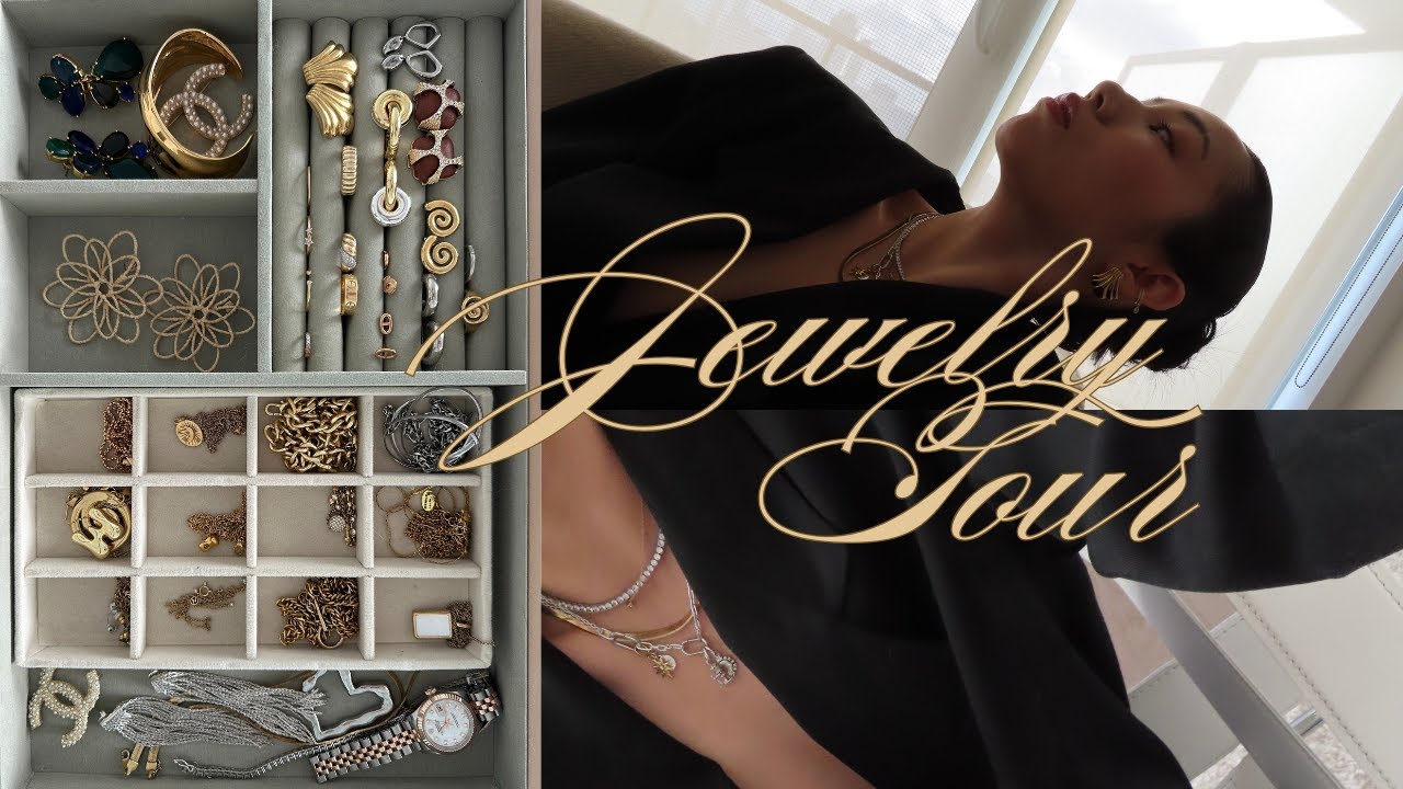 My jewelry collection: mostly affordable + tarnish resistant pieces + 1 very special watch