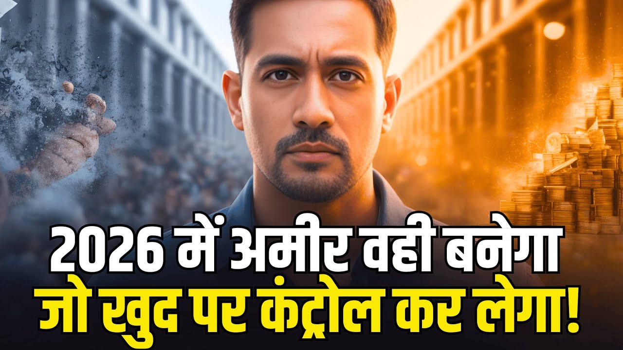 2026 में अमीर वही बनेगा I जो खुद पर कंट्रोल कर लेगा I Motivation I Satya Narayan Gratitude