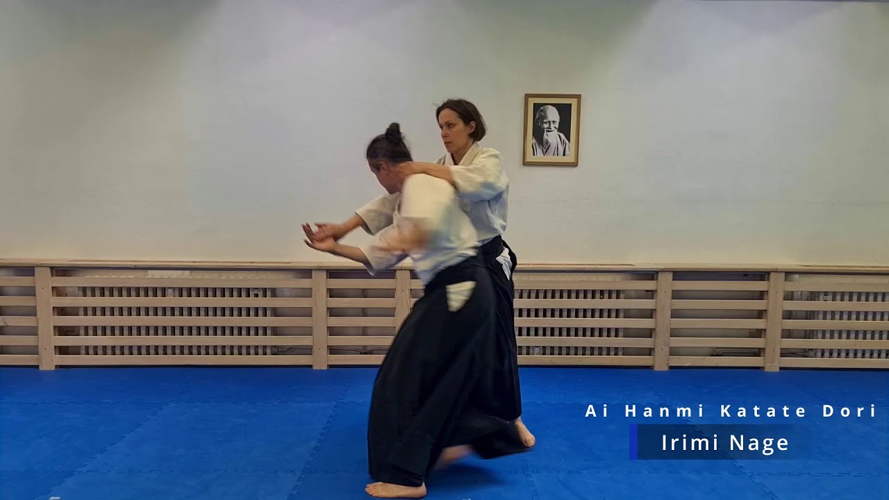 Irimi Nage - basic aikido techniques for beginners #2