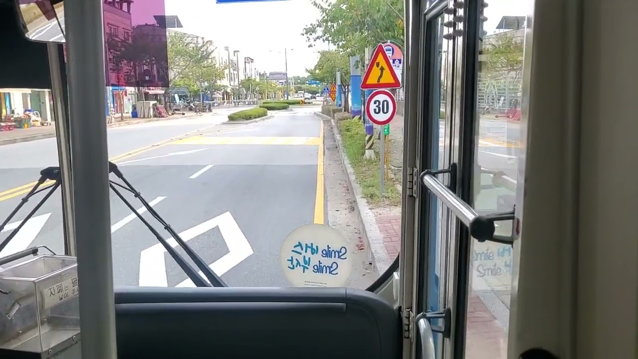 르노자동차남문 🔜 강서평생학습관까지 주행영상( 동진여객 3번버스 )
