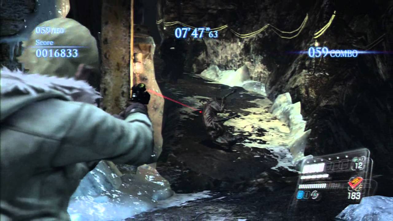 Resident Evil 6 Mercenaries Solo Mining The Depths 1,189,206 (Sherry)