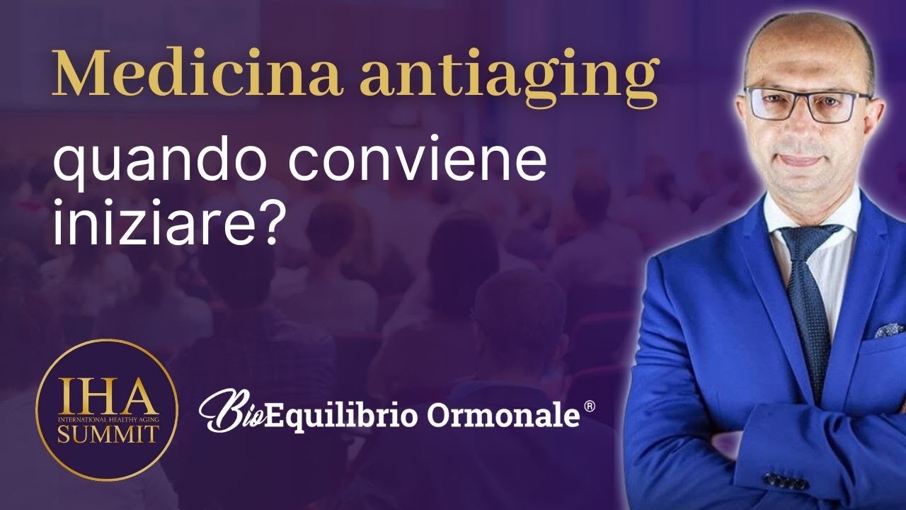 Medicina antiaging quando conviene iniziare?