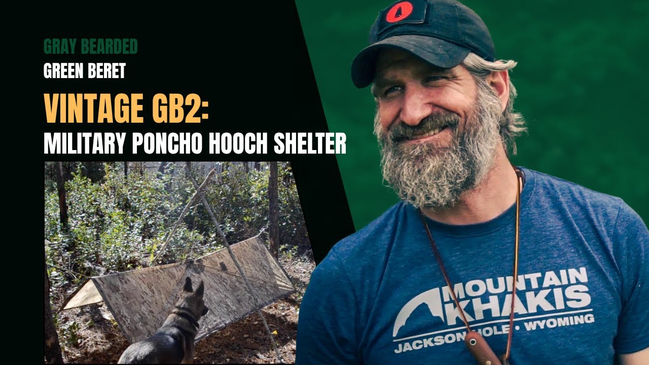 How to Make Military Poncho Shelter