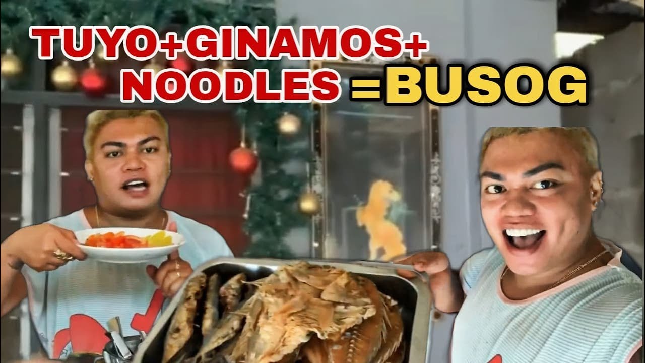 TUYO + GINAMOS + NOODLES = BUSOG | BRENDA MAGE