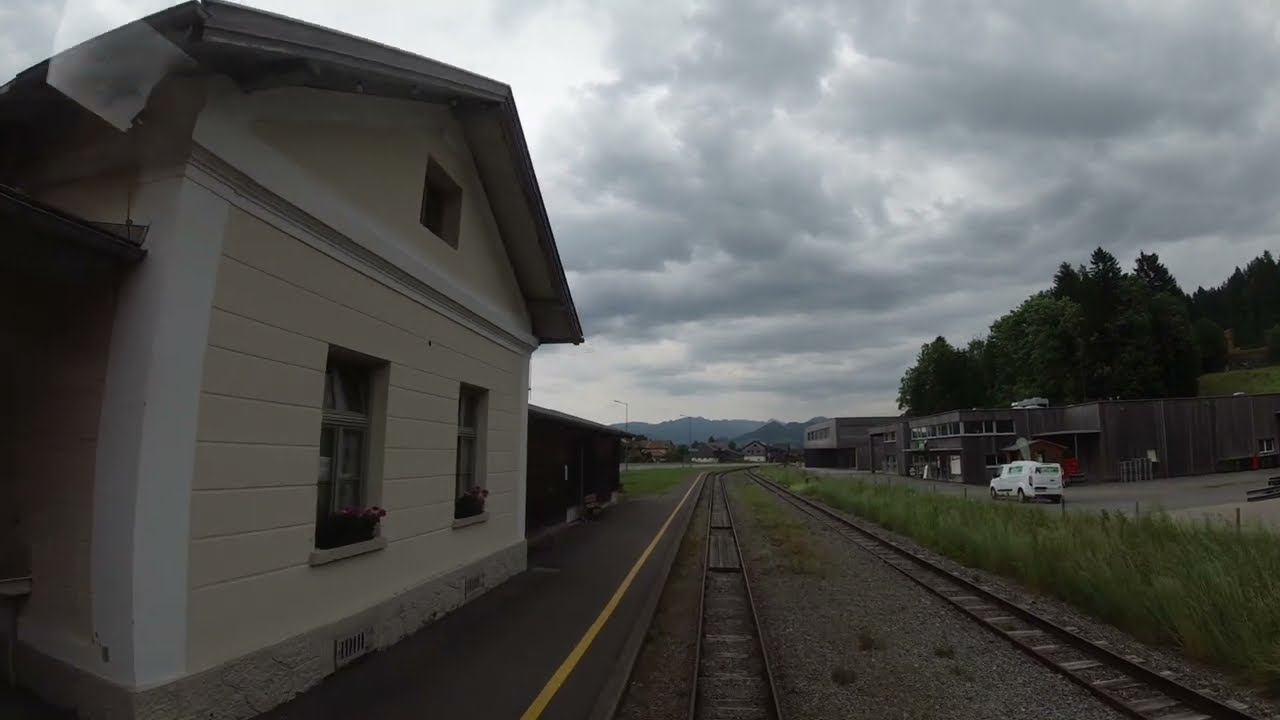 Führerstandsmitfahrt Bregenzerwaldbahn - 