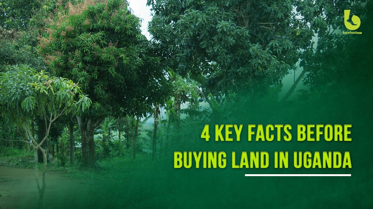 4 key facts before buying land in Uganda- Know Your Law Series