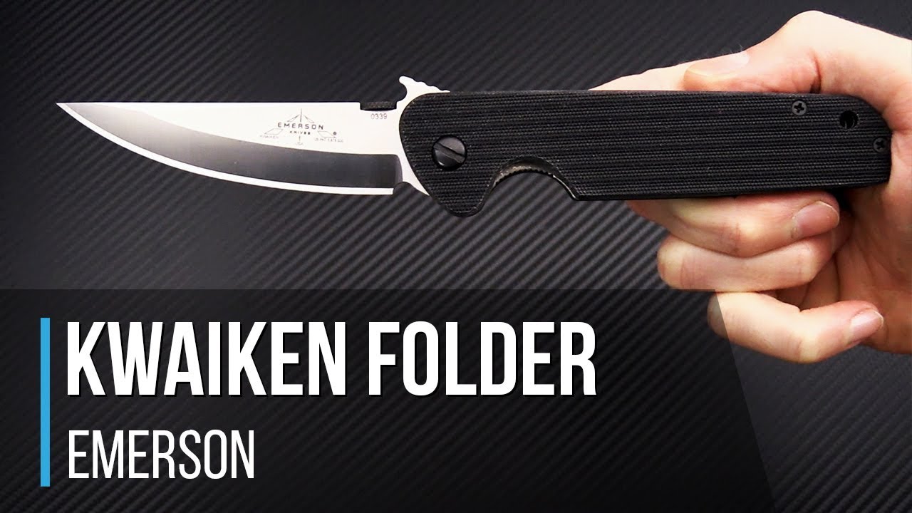 Emerson Kwaiken Liner Lock Folder Overview