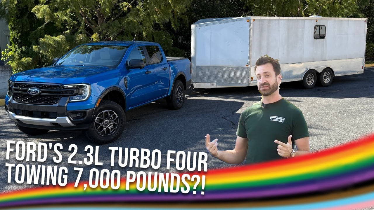 2024 Ford Ranger Towing Heavy! 2.3L Tows 7,000 Pounds &ndash;&nbsp;V6 a Must?