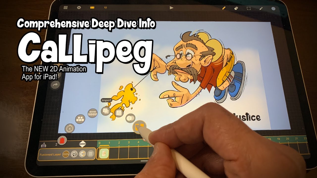 Callipeg ( Version 1.0 ): Deep Dive Into The New 2D Animation App for iPad