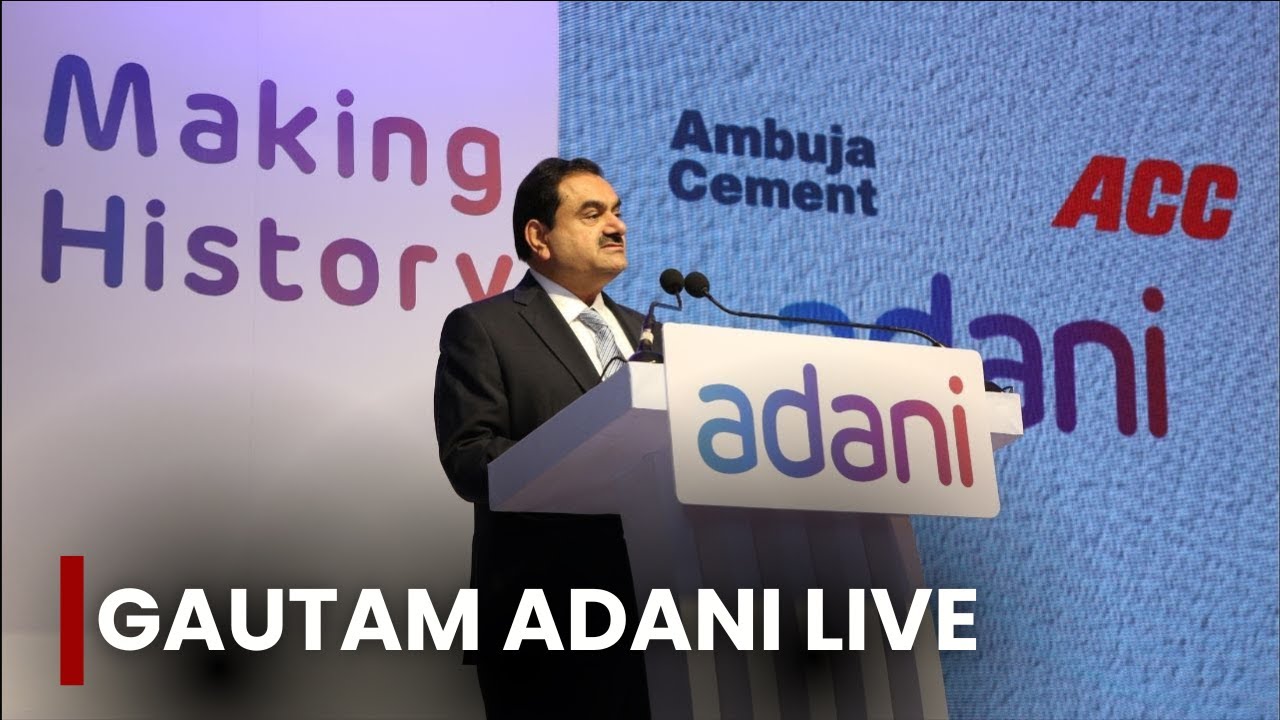 Live: Adani Group Chairman Gautam Adani Speaks At Vishakha Group's 25th Anniversary Celebrations
