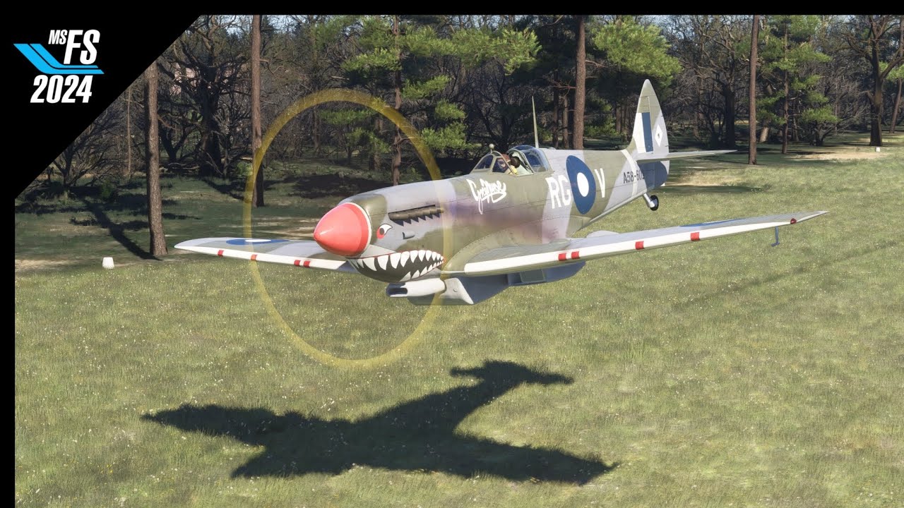 MSFS2024 | Spitfire | Alabama Island Strip | FSRealistic | ChasePlane | Ultra Settings