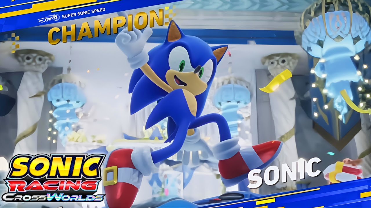 Sonic Racing CrossWorlds Extreme Gear Gameplay