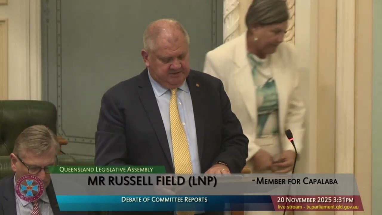Oversight of the Office of the Queensland Integrity Commissioner Report - 20/11/25