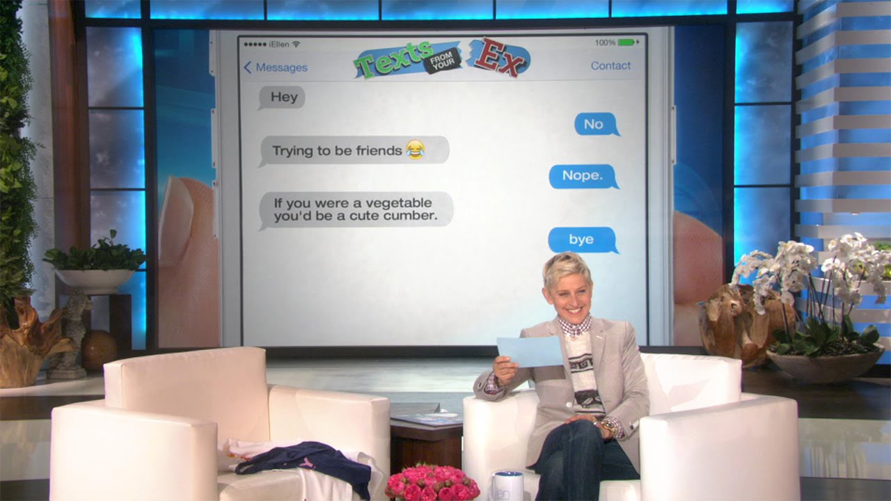 Ellen's Got More Texts from Your Ex