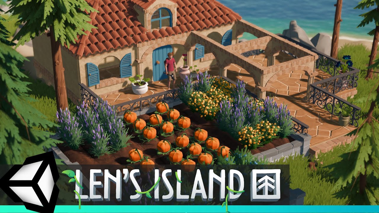 Flow Graphics is Over.. Farming Has Begun! | Len's Island Dev Diary #27