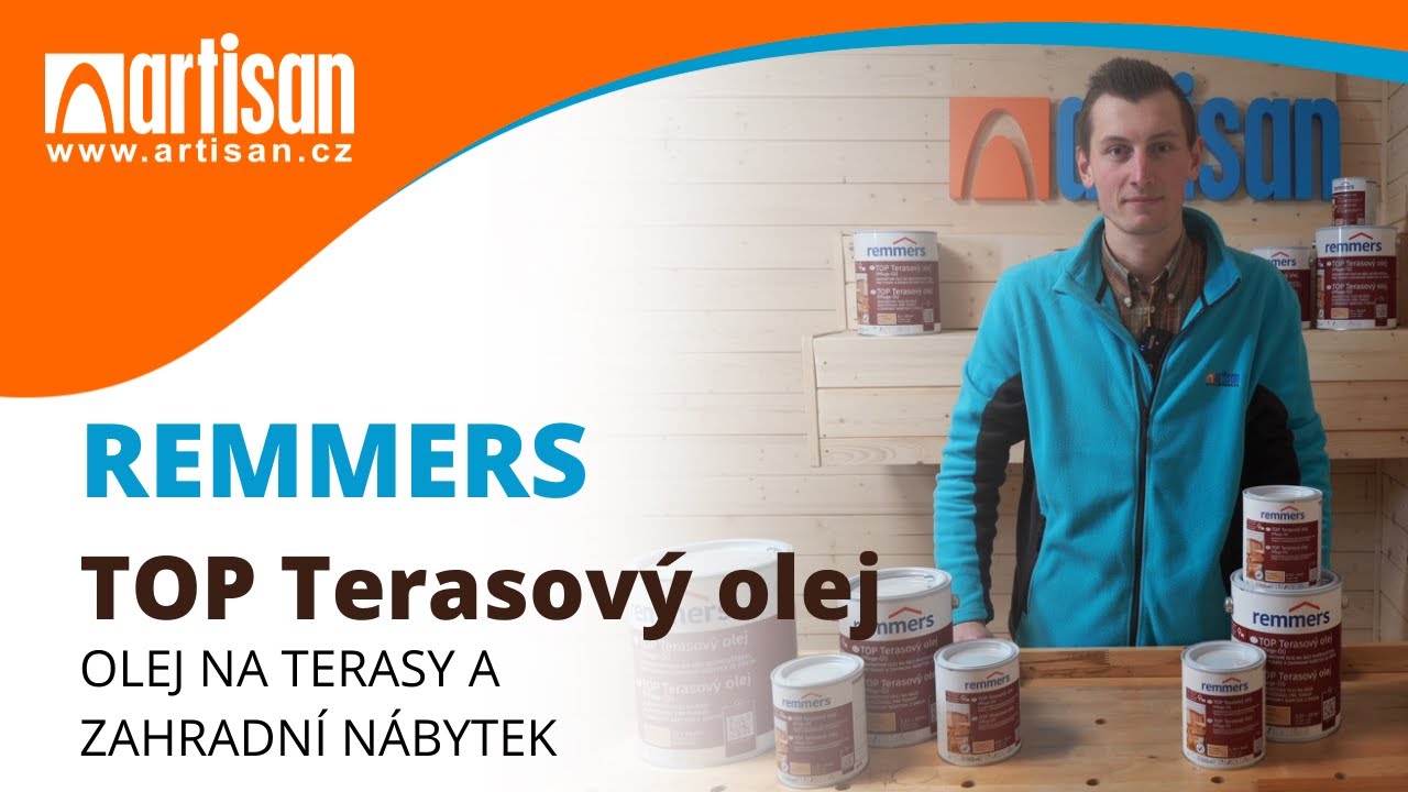 REMMERS Top Terasový olej na bázi rozpouštědel