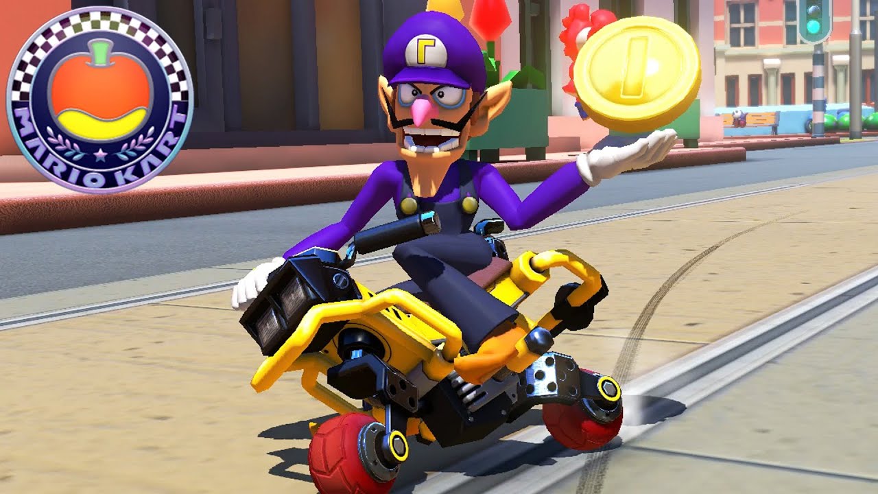Mario Kart 8 Deluxe - 150cc Fruit Cup (Waluigi Gameplay)