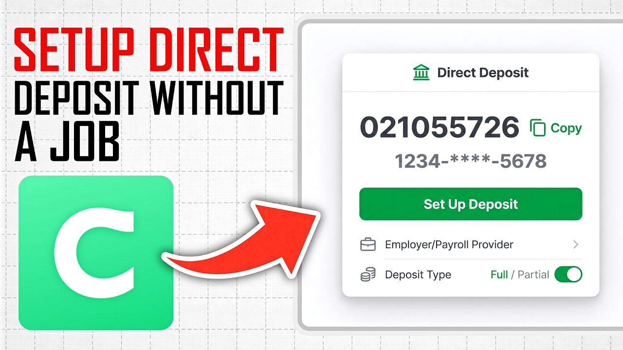How To Set Up Direct Deposit On Chime Without a Job (Full Guide)