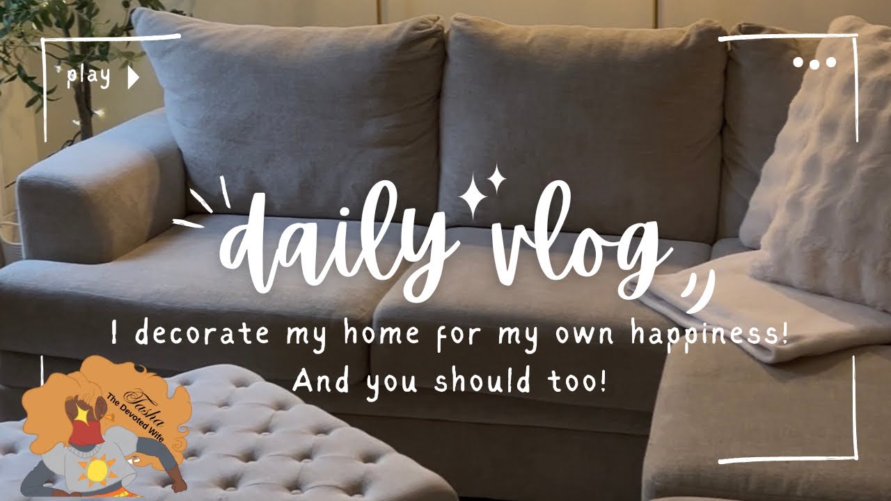 How To Add Happiness To Your Home Design/ I ReStyled My Christmas Decor