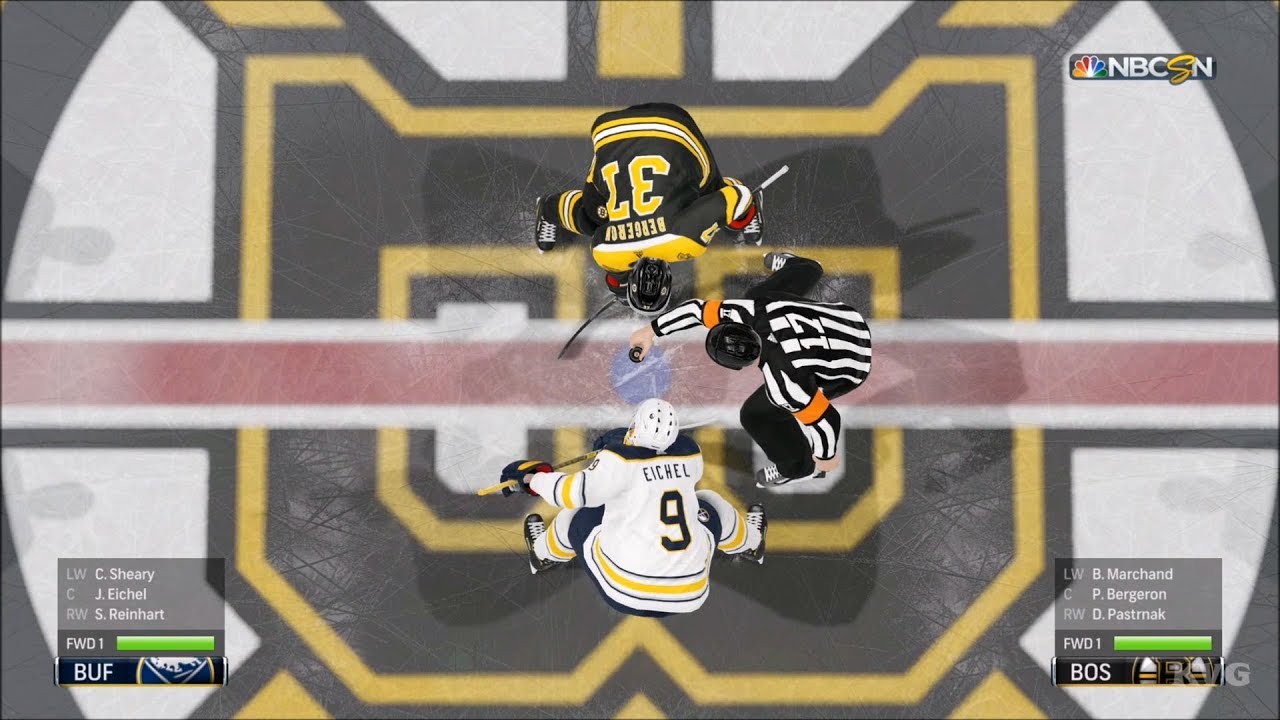 NHL 19 - Boston Bruins vs Buffalo Sabres - Gameplay (HD) [1080p60FPS]
