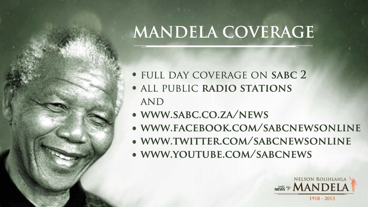 SABC TV Live Stream Coverage: Nelson Mandela tribute, 6 Dec 2013 (1)