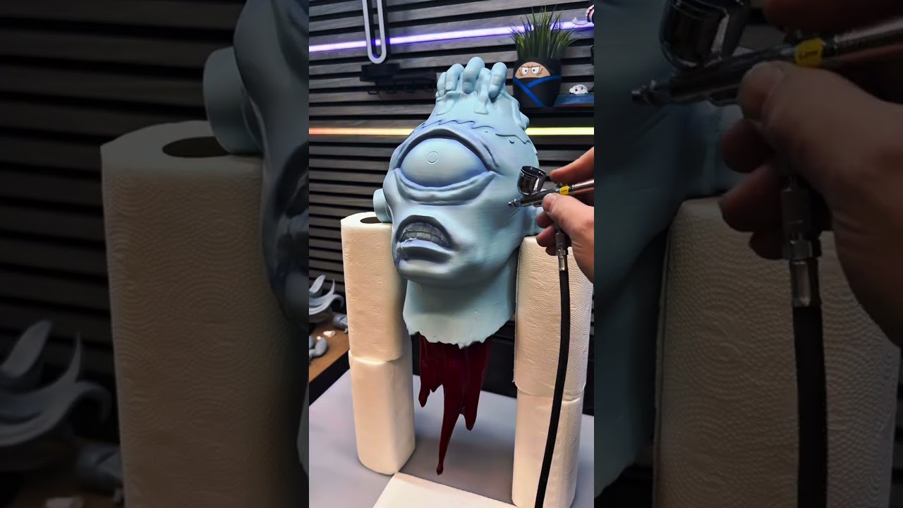 3d printed Satoru Jujutsu Kaisen , Gojo livesize statue. 