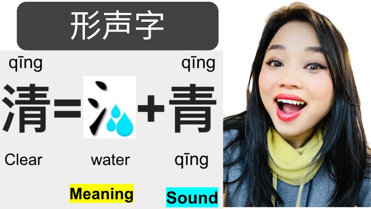 How 80% Chinese Characters were Created! 🀄️🔥形声字