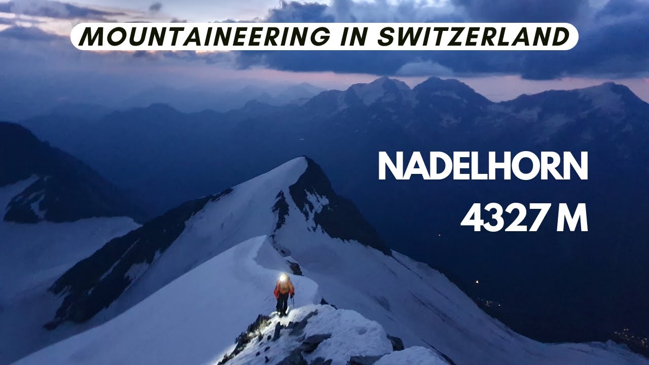 Nadelhorn (4327 m) Northeast Ridge - Switzerland Mountaineering