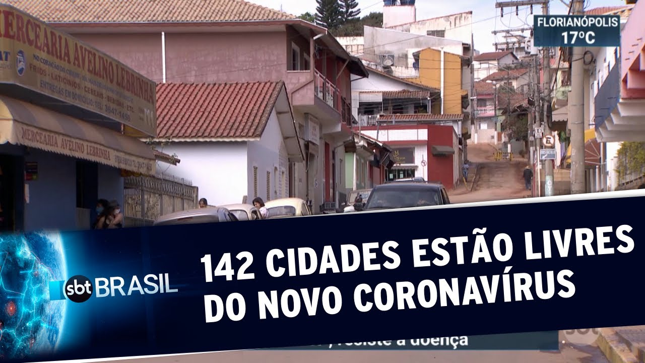 Covid-19: 142 cidades não registraram nenhum caso da doença | SBT Brasil (17/07/20)
