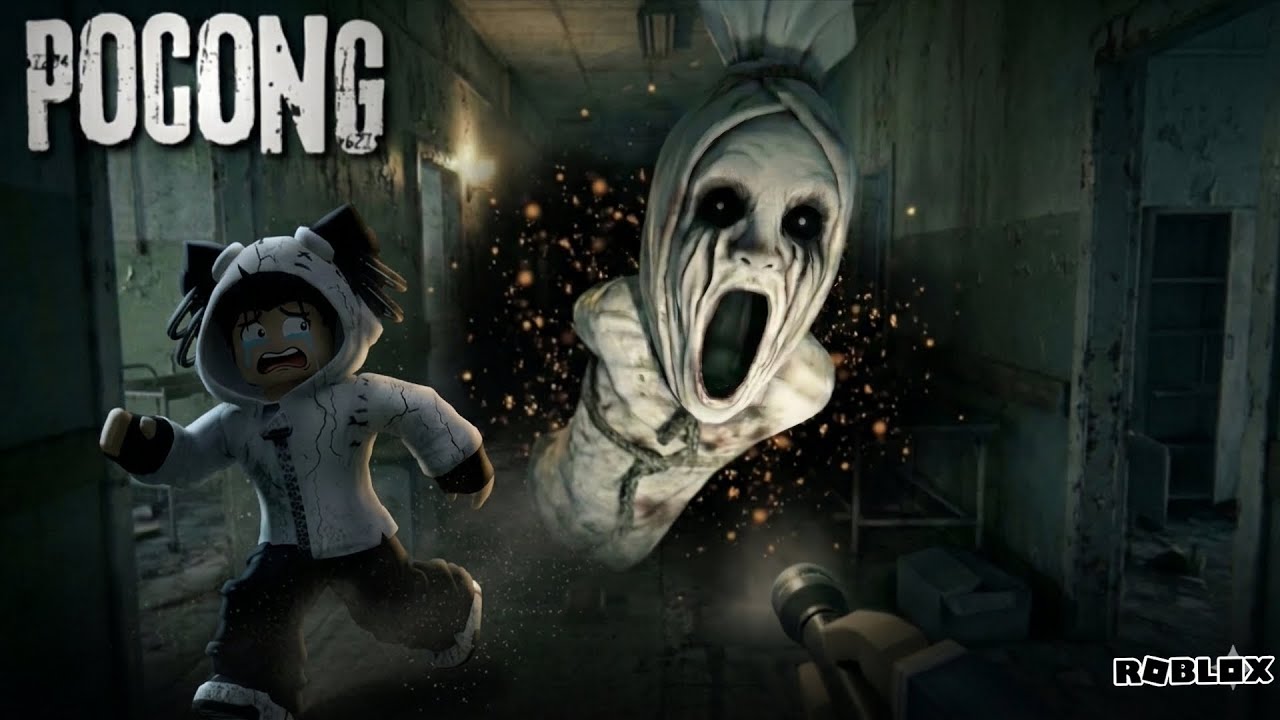 Main Roblox Pocong Rumah Sakit Terkutuk! Dikejar Pocong, Tapi Tim Malah Ngetroll!