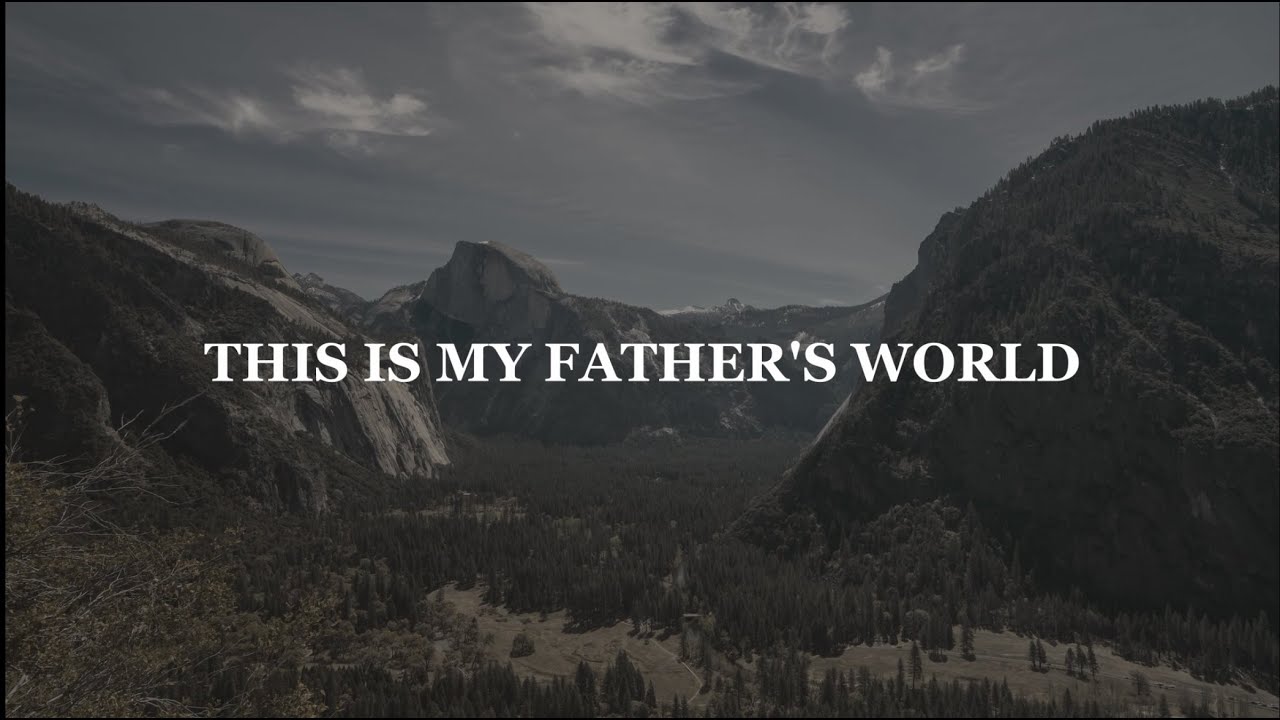 This Is My Father's World (Piano & Flute Instrumental - Lyric Video)