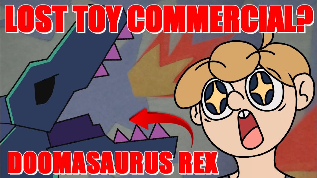 Lost Media Toy Promised TOTAL DESTRUCTION - Doomasaurus Rex Ad